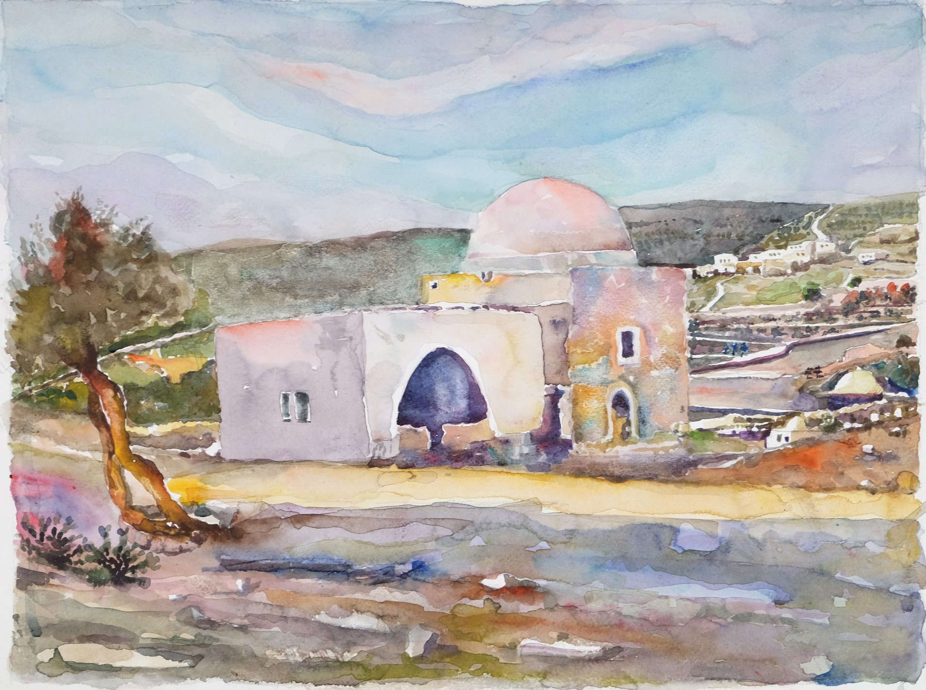 <div>
			<div>
				<div>Watercolour on Paper ,33 x 44.5 cm, 2018.&nbsp;
				</div>
			</div>
		</div>